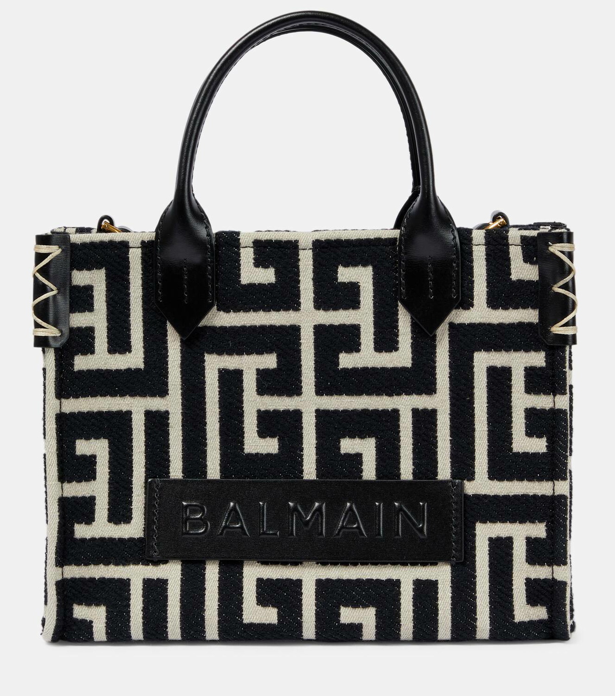 Balmain B-Army Small jacquard tote bag Balmain