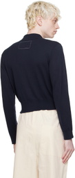Camiel Fortgens Navy 70's Cardigan