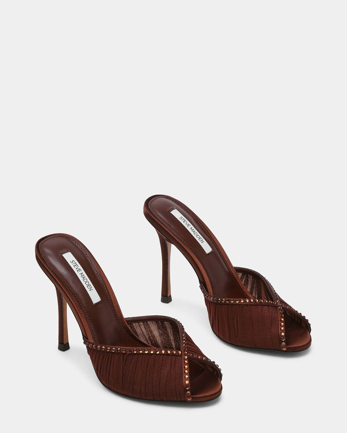Steve Madden Palazzo Heels in Brown