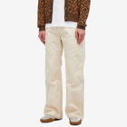 Acne Studios Men's Palma Canvas Face Trousers in Oatmeal Melange