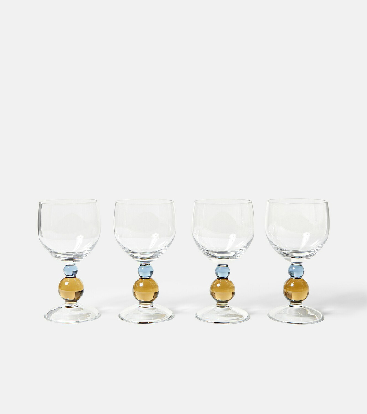 Akua Objects Noam set of 4 wine glasses