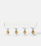 Akua Objects Noam set of 4 wine glasses