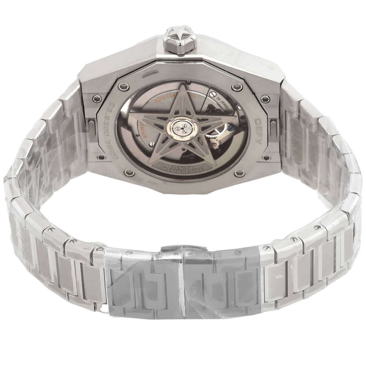 ゼニス 03.9300.3620/01.I001 デファイ スカイライン メンズ SS オートマ 裏スケ グレー/茶/青/シルバー文字盤 Zenith Defy Skyline Mens Watch 03.9300.3620⁄01.I001