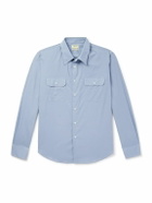 De Bonne Facture - Artist Cotton-Voile Shirt - Blue