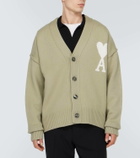 Ami Paris Ami De Cœur wool cardigan