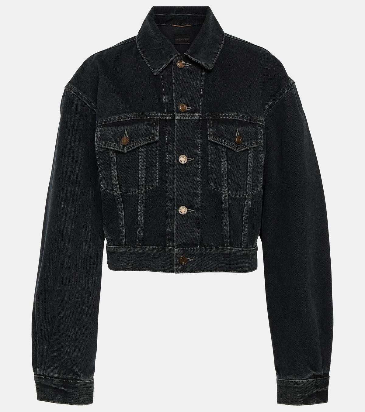 Saint Laurent Cropped denim jacket Saint Laurent