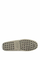 TOD'S beige suede driving moccasin for men with rubber sole Beige