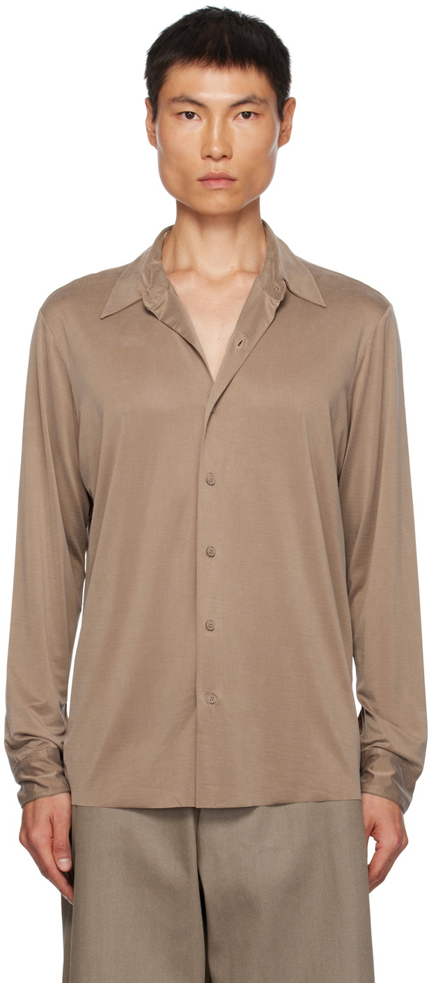 Gabriela Coll Garments Tan No.118 Shirt Gabriela Coll