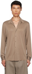 Gabriela Coll Garments Tan No.118 Shirt