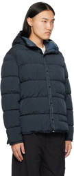 C.P. Company Black Micro Kei Explorer Parka Down Coat