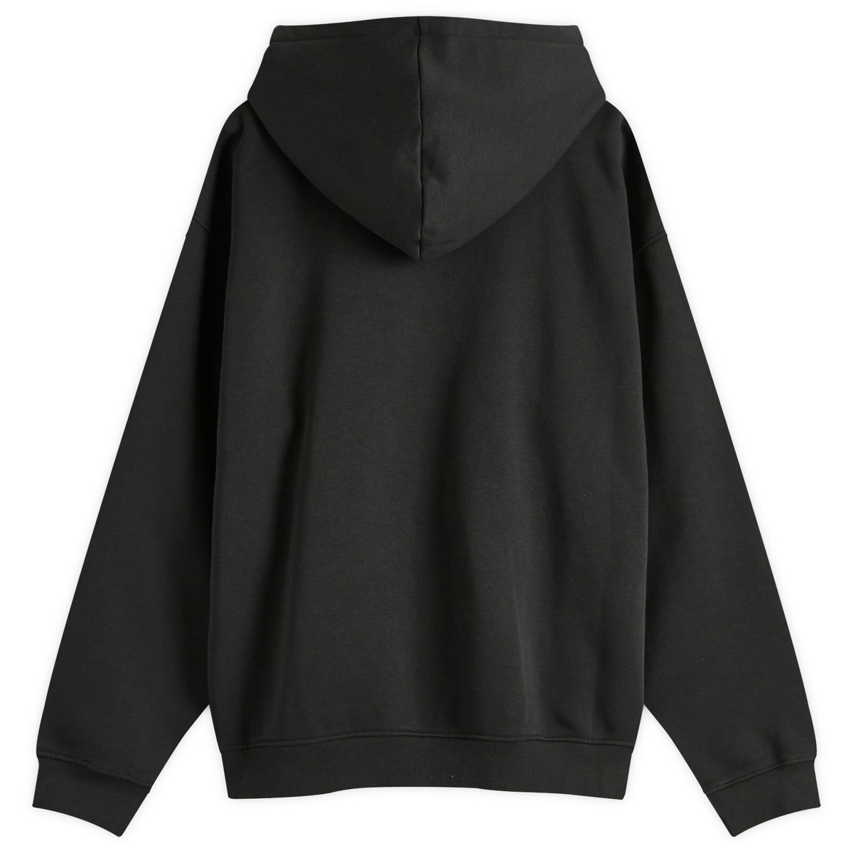 SKIMS Men's Fleece Lounge Relaxed Hoodie in Washed Onyx