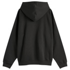 SKIMS Men's Fleece Lounge Relaxed Hoodie in Washed Onyx