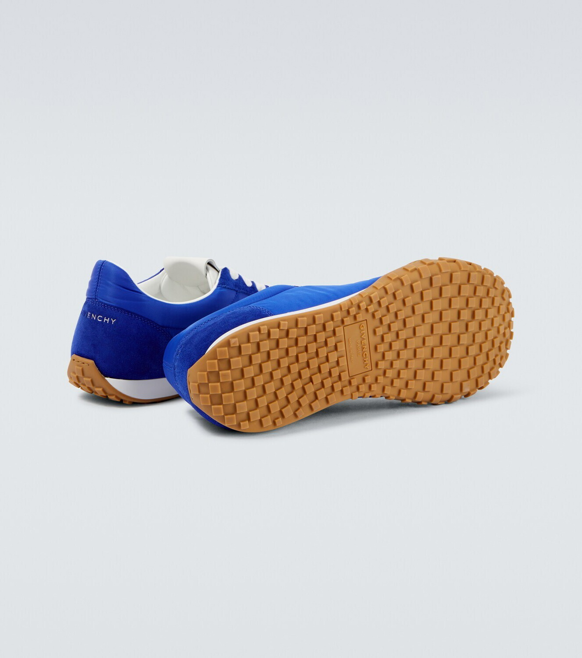 Givenchy Glide suede-trimmed sneakers
