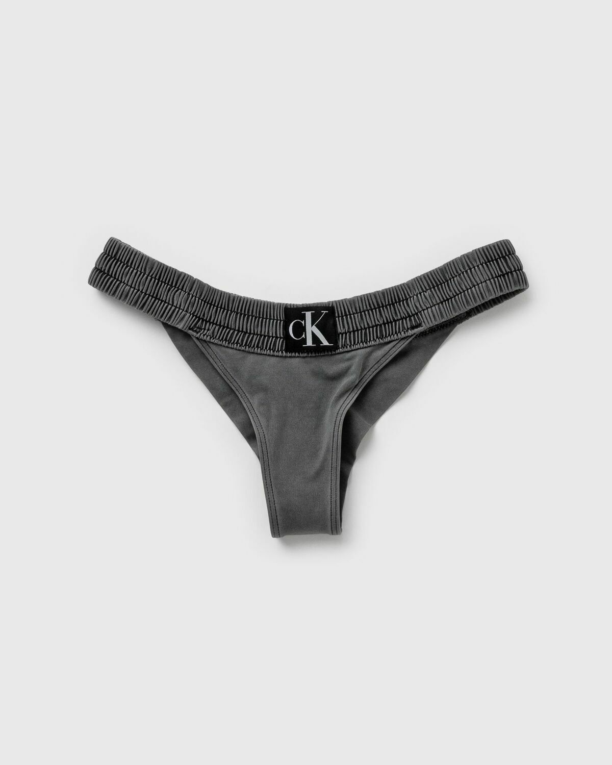 Calvin Klein Underwear Wmns Brazilian Grey - Womens - Swimwear Calvin Klein  Underwear