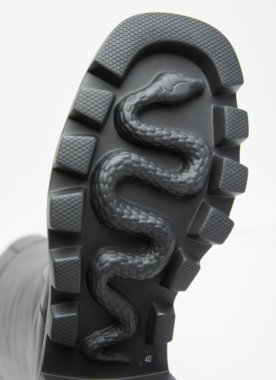 Gucci Interlocking G High Leather Boots