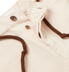 Nanushka - Ilya Slim-Fit Cotton-Twill Trousers - Neutrals