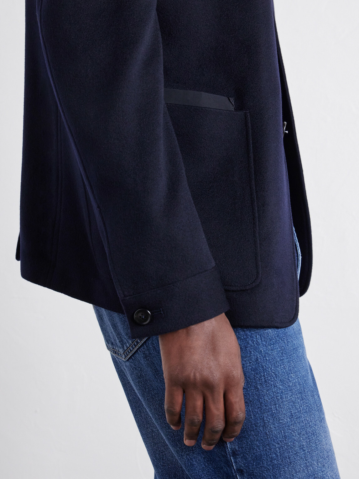 Zegna - Il Conte Cashmere Brushed Coat - Blue