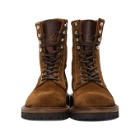 Belstaff Brown Suede Marshall Boots