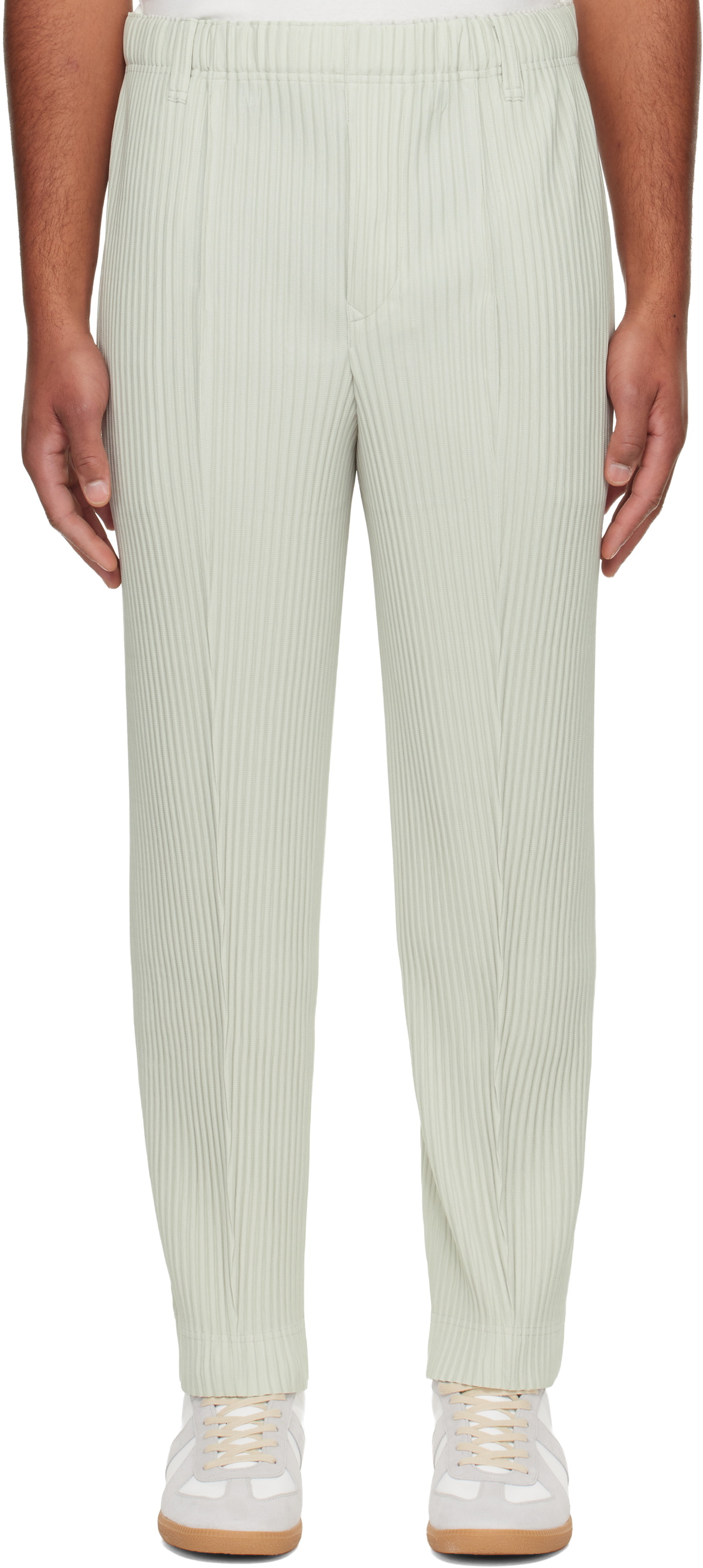 Homme Plissé Issey Miyake Men's Cargo Pleated Pant in Coke