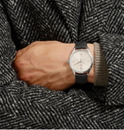 Montblanc - Heritage Chronométrie Automatic 40mm Stainless Steel and Alligator Watch, Ref. No. 112533 - Silver