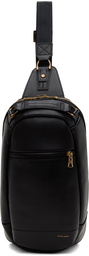 master-piece Black Gloss Sling Bag