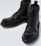 Dolce&Gabbana Leather lace-up boots