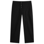 Studio Nicholson Women's Ventura Drawstring Trousers in Black