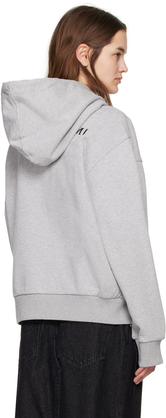 Wooyoungmi Gray Patch Hoodie