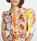 Zimmermann - Wonderland floral linen shirt dress