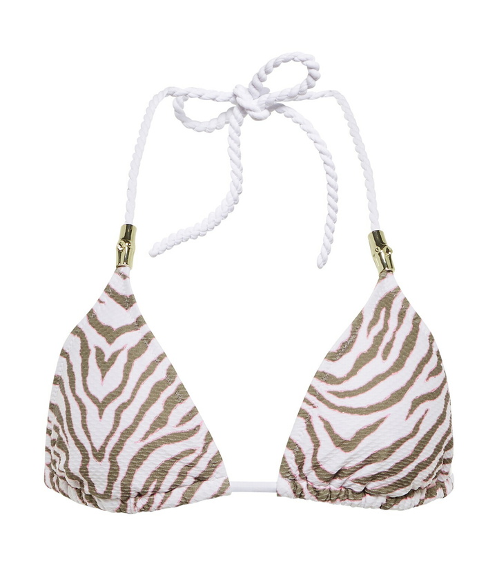 Photo: Heidi Klein Ibiza zebra-print bikini top