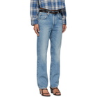 Citizens of Humanity Blue 90s High Rise Straight Jeans