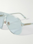 TOM FORD - Bertrand Aviator-Style Acetate Sunglasses