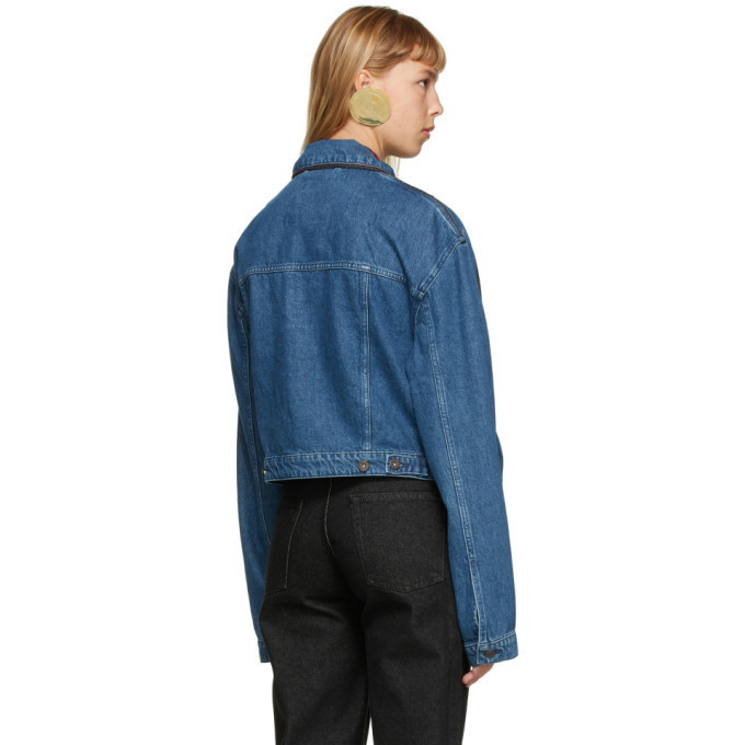 Y/Project Navy Denim Pop Up Jacket Y/Project