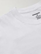 Neighborhood - Logo-Print Cotton-Jersey T-Shirt - White