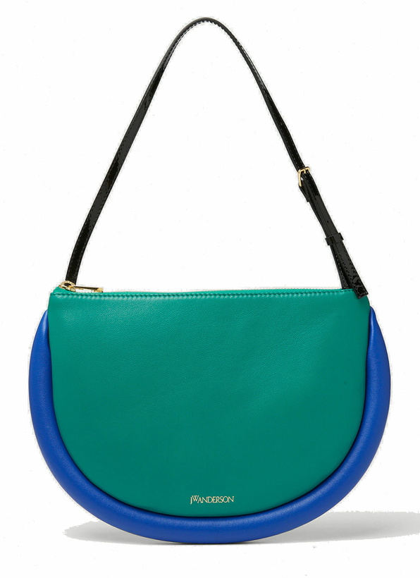 Photo: Bumper Moon Shoulder Bag in Green