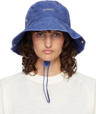 JACQUEMUS Blue 'The de-Nîmes denim' Bucket Hat