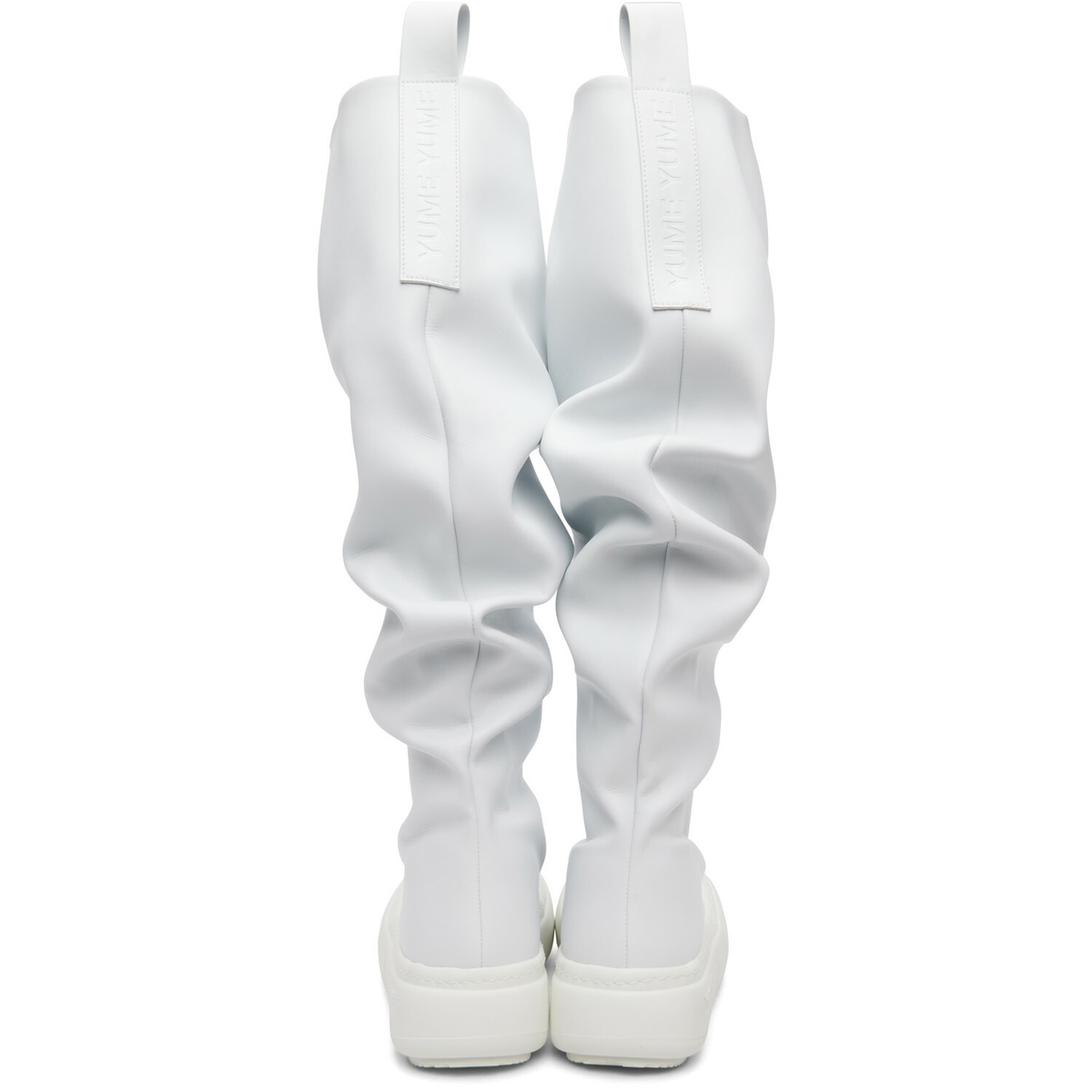 YUME YUME Off-White Fisherman Chelsea Boots