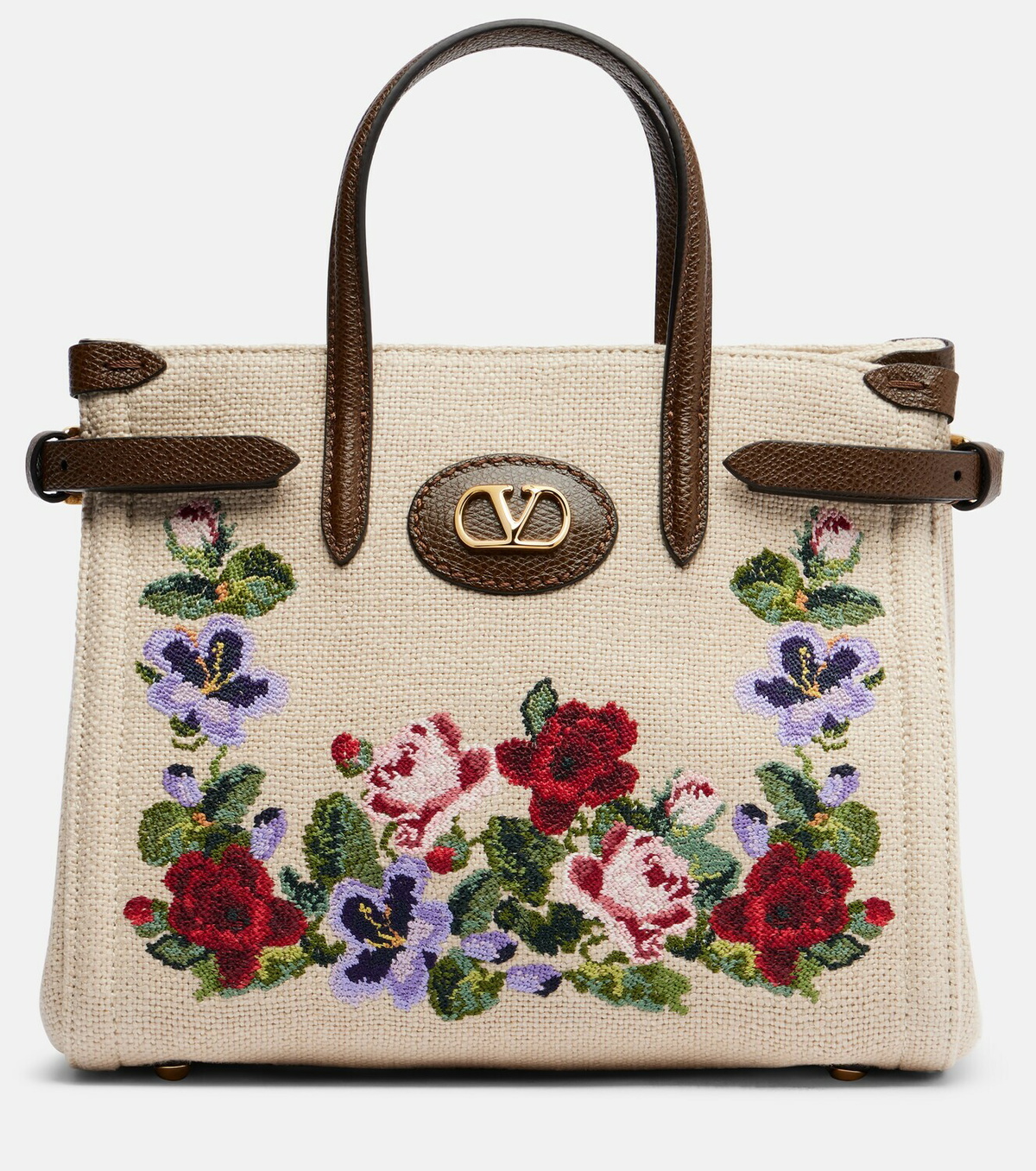 Valentino Garavani Antibes Medium canvas top-handle bag