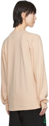 Online Ceramics Beige 'I'm Possible' Long Sleeve T-Shirt
