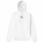 Calvin Klein Men's Monologo Hoody in Bright White