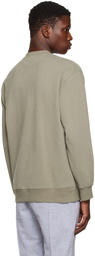 Brunello Cucinelli Khaki Crewneck Sweatshirt