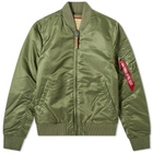 Alpha Industries Men's MA-1 VF 59 Flight Jacket in Sage Green