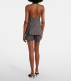 Max Mara Sadunco virgin wool shorts