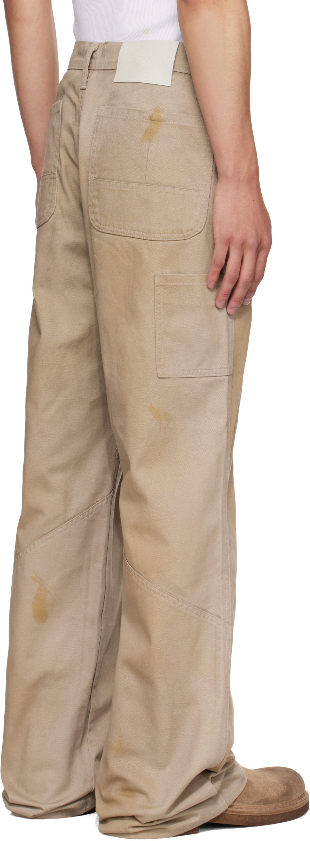 ALEXANDER DIGENOVA Khaki Underground Trousers