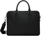 BOSS Black Embossed Logo Document Briefcase