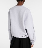 Jacquemus Ane embroidered cotton sweatshirt