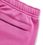 Nike - Sportswear Club Fleece-Back Cotton-Blend Jersey Drawstring Shorts - Pink