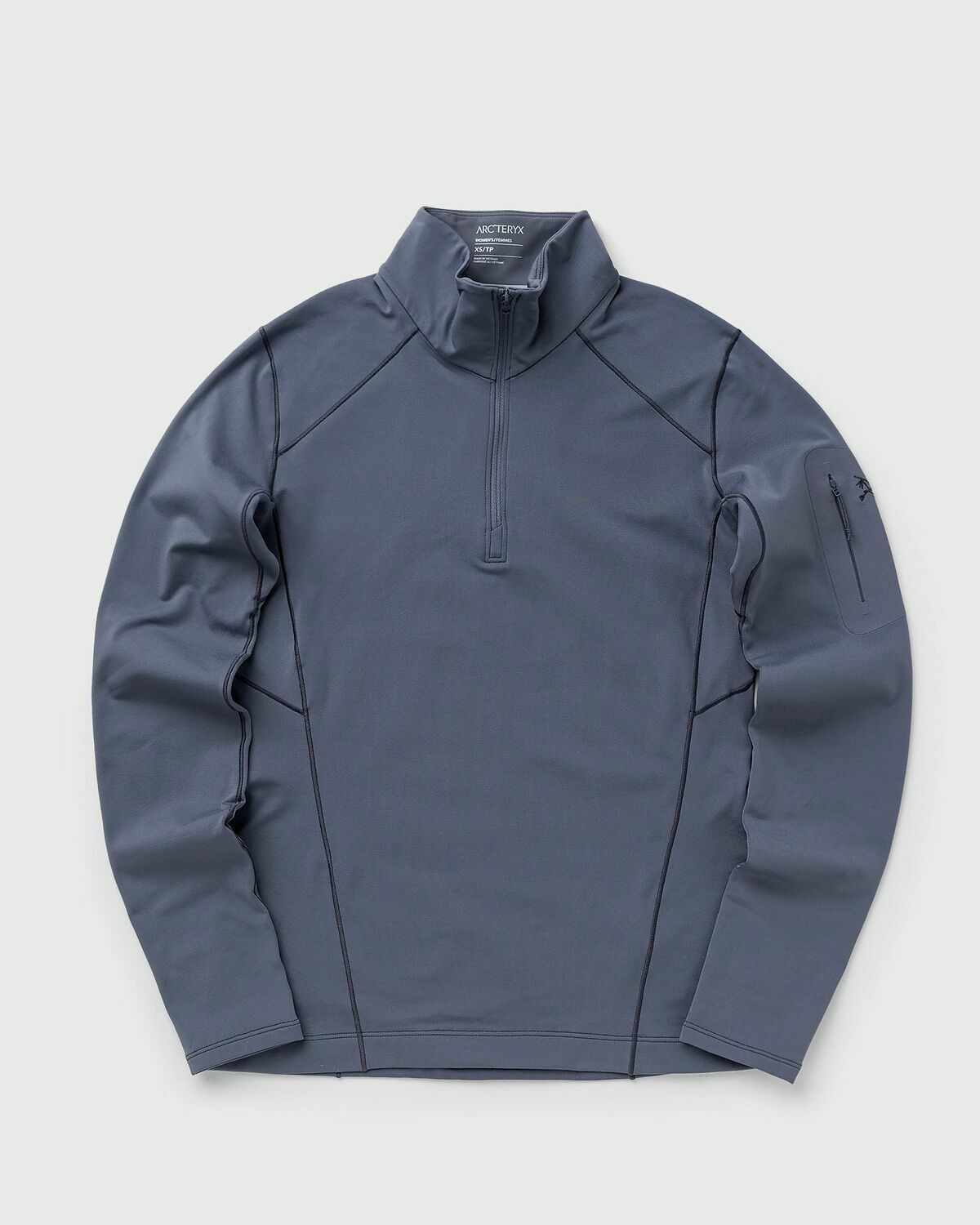 Arc´Teryx Rho Zip Neck W Grey Half Zips/Sweatshirts Arc'teryx Arc´Teryx Rho Zip Neck W Grey Half Zips/Sweatshirts Arc'teryx
