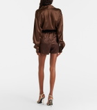 Tom Ford Silk-blend satin shorts