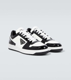 Prada Downtown leather low-top sneakers